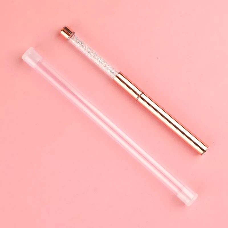 JUSTNAILS Premium Luminous Brush Rosé Size 6 Cat's Tongue