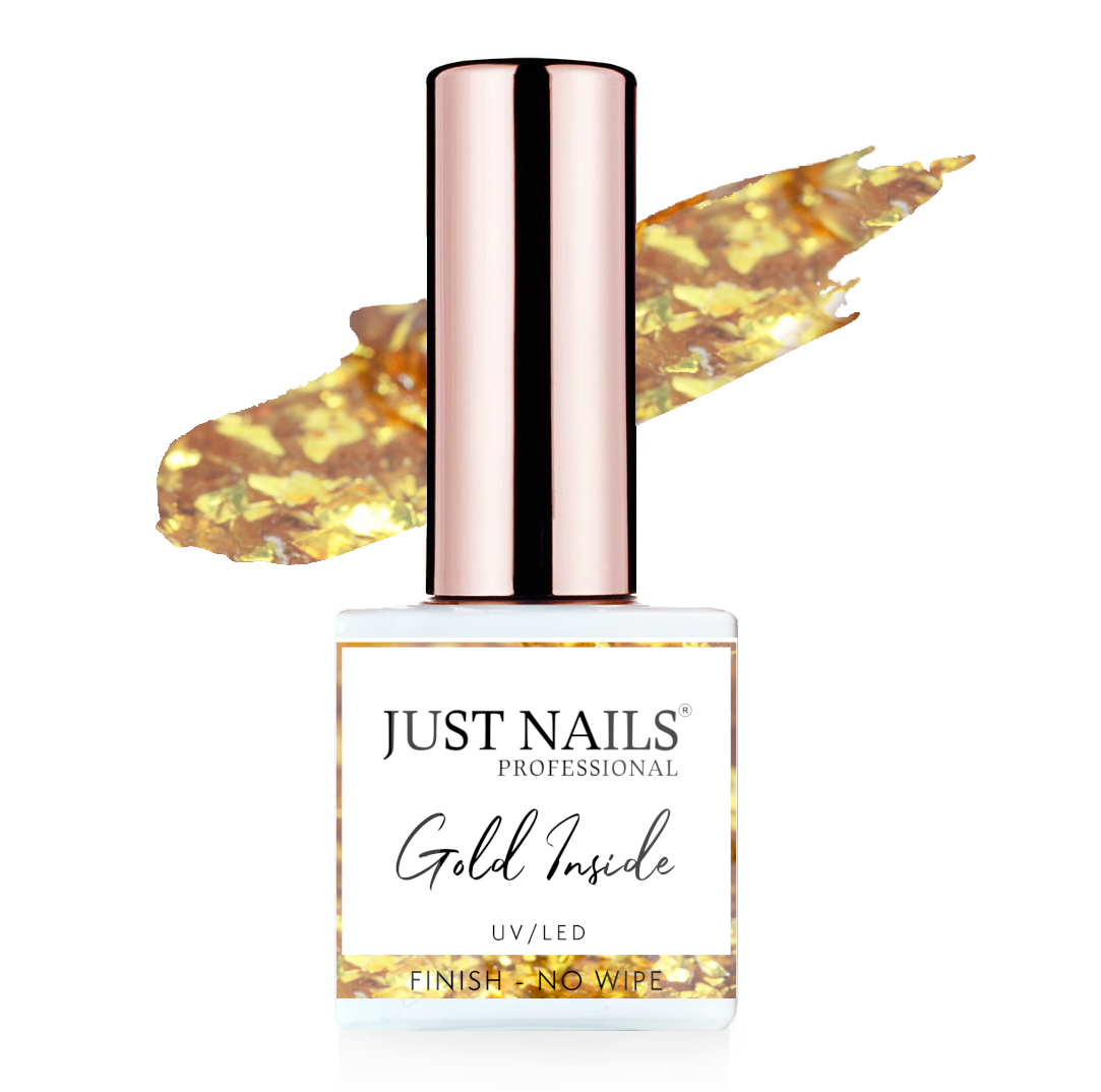 JUSTNAILS Finish no Wipe GOLD INSIDE