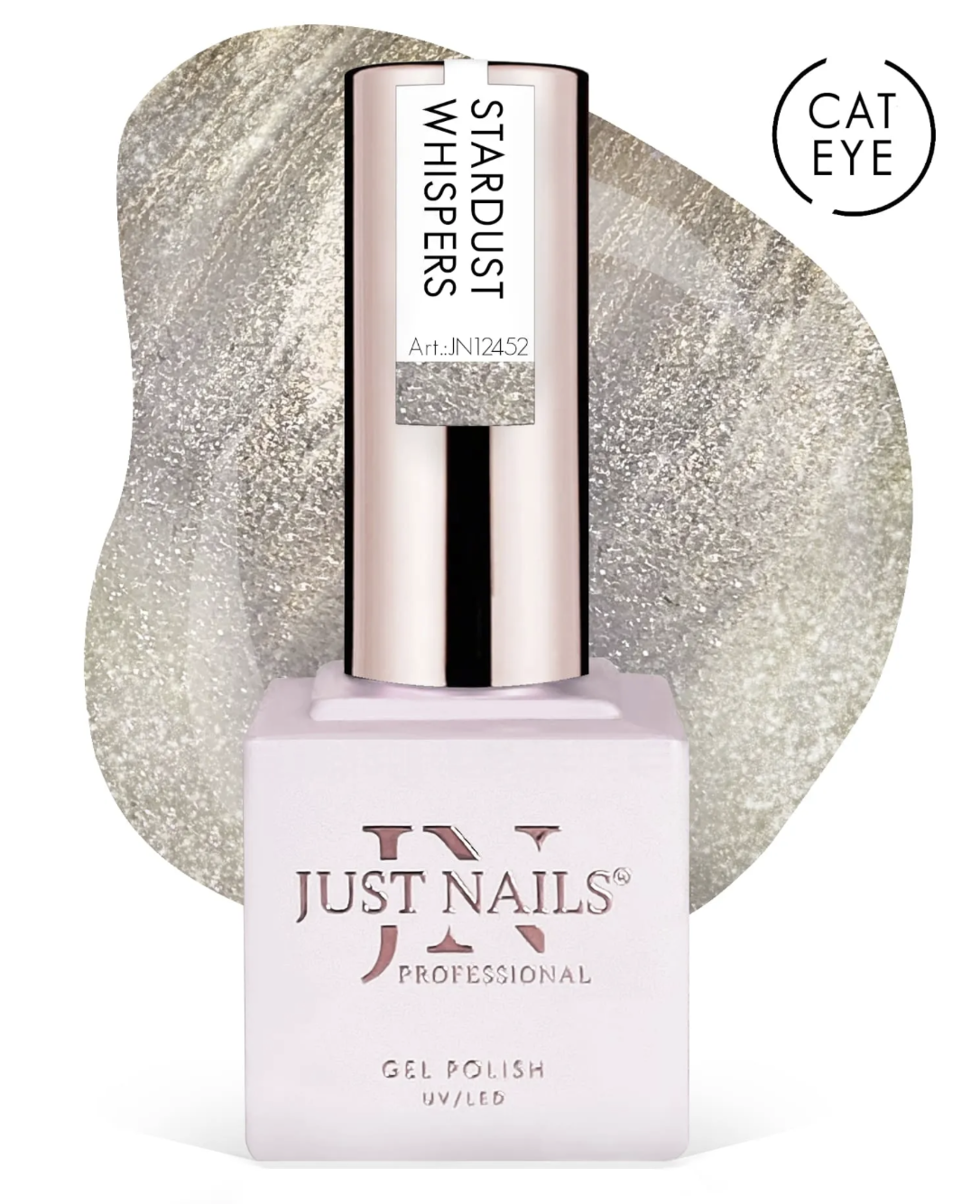 JUSTNAILS Geelilakka 5D Cat Eye STARDUST WHISPERS
