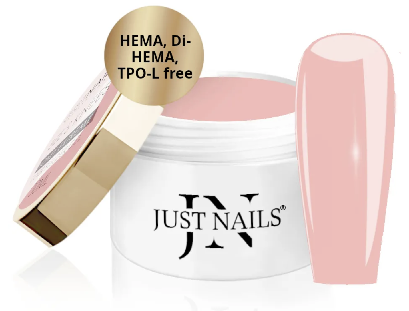 JUSTNAILS PRO Honey CREAM Builder  HONEY PIE