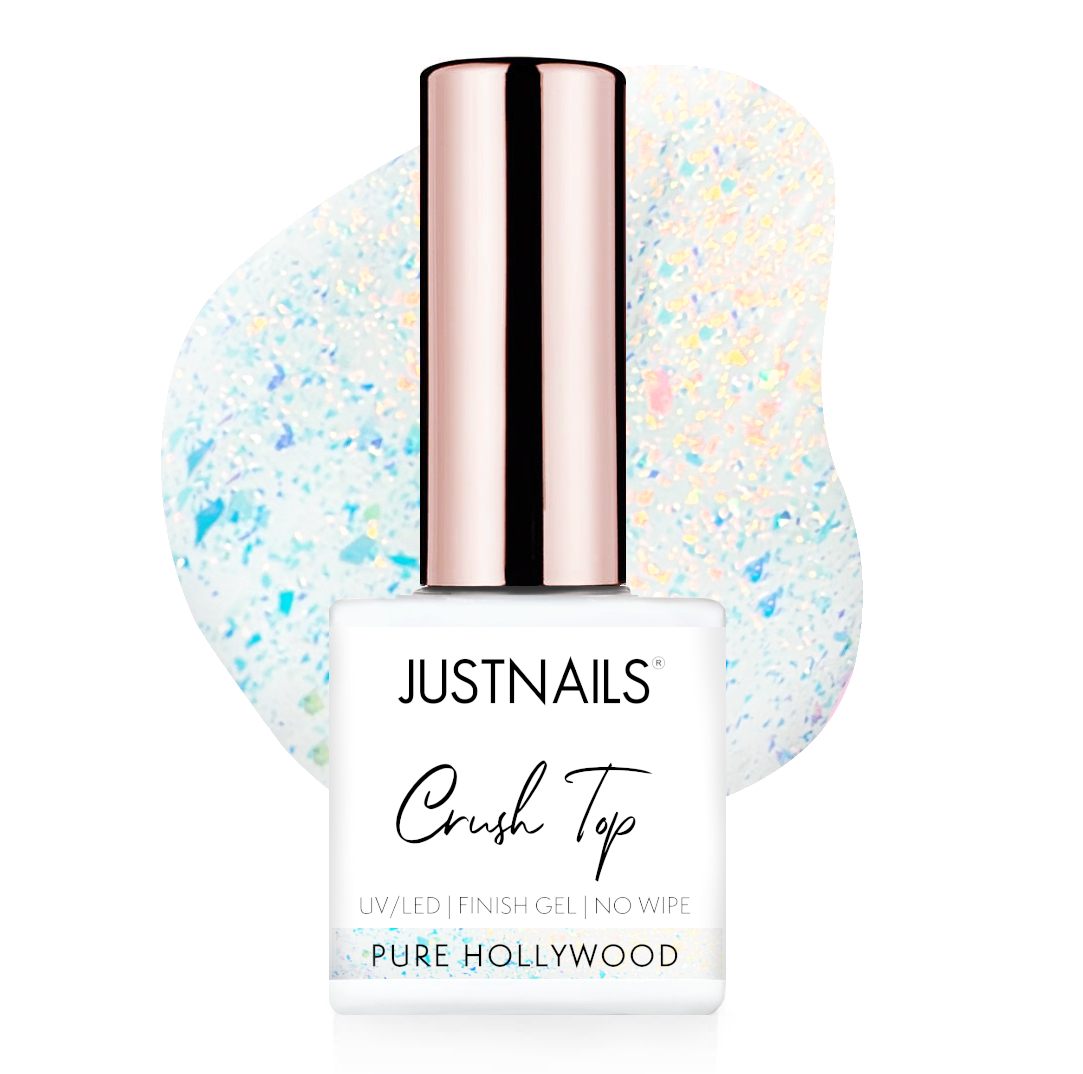 JUSTNAILS Crush Finish no Wipe PURE HOLLYWOOD