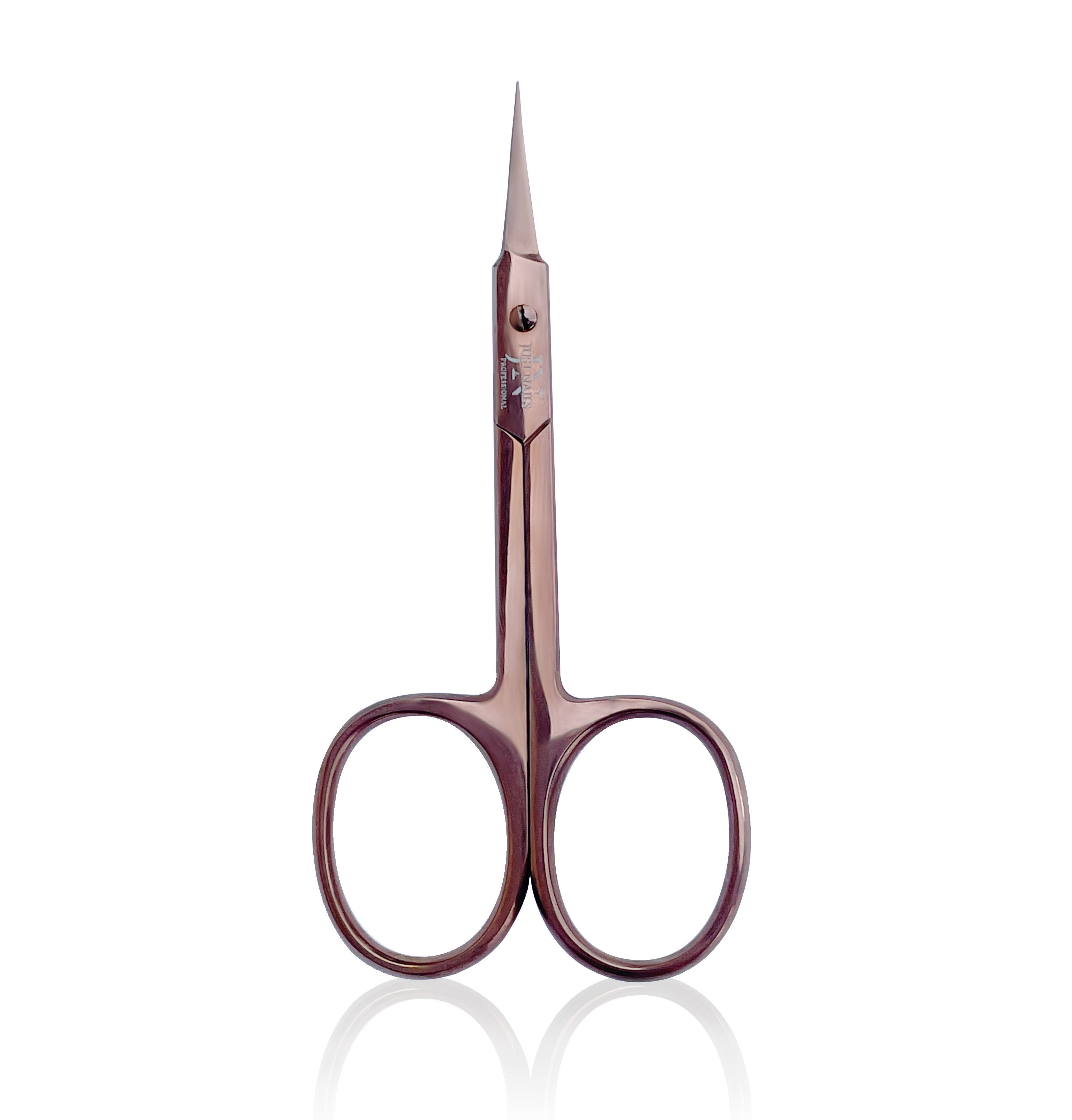 JUSTNAILS Premium Cutcle Scissors Bronze