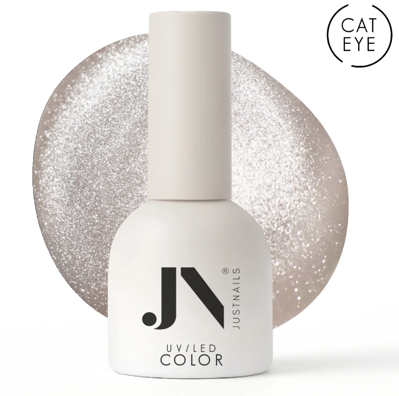 JUSTNAILS Geelilakka 5D Cat Eye COASTAL CREAM