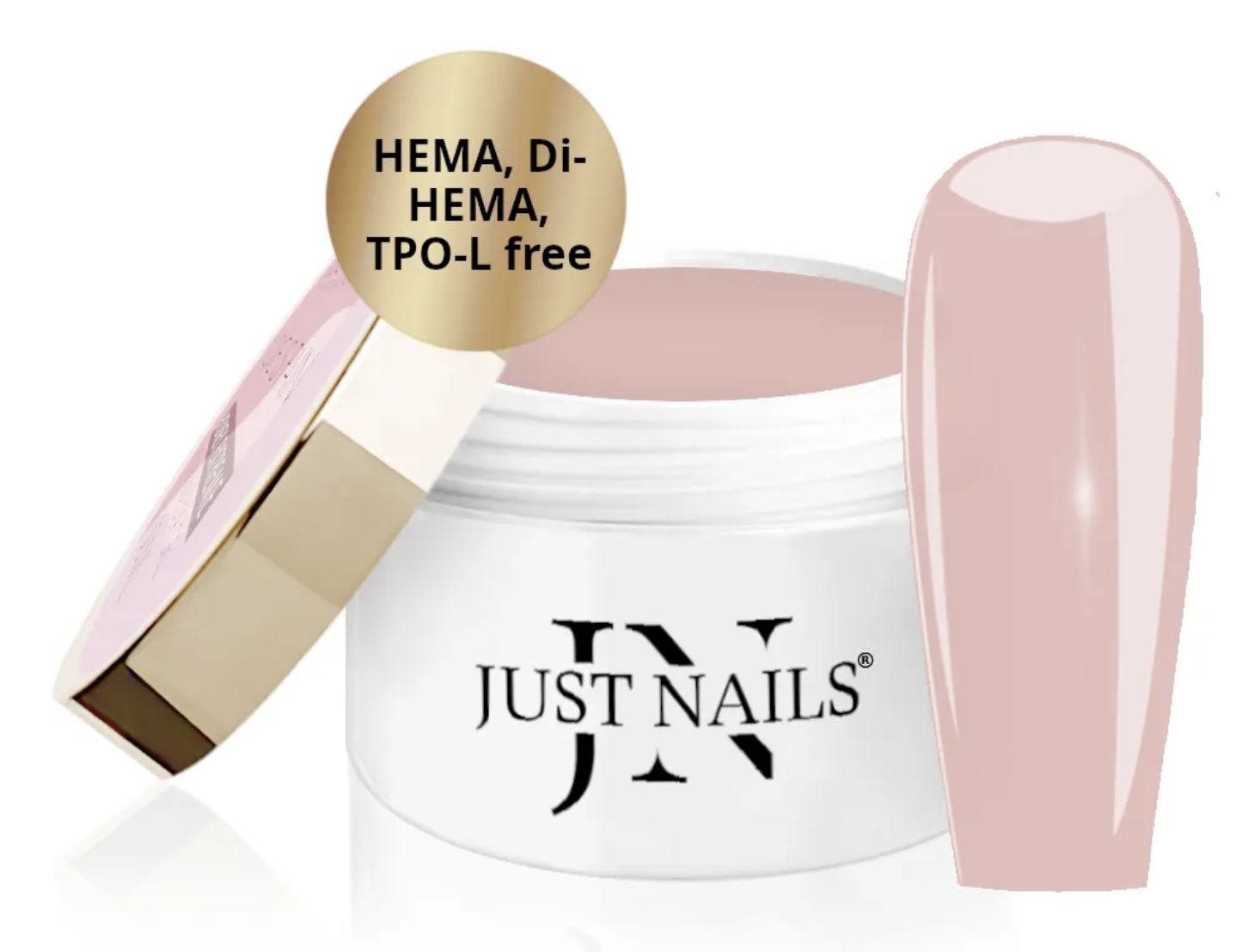 JUSTNAILS Honey CREAM Builder BLIND DATE