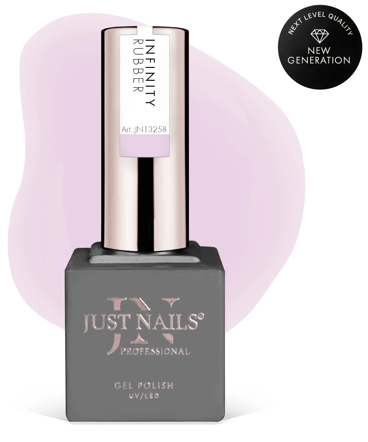 JUSTNAILS Rubber Gel INFINITY BASE - COCO LUSH
