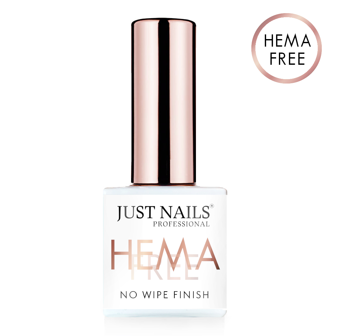 JUSTNAILS HEMA FREE  No Wipe Finish Gel