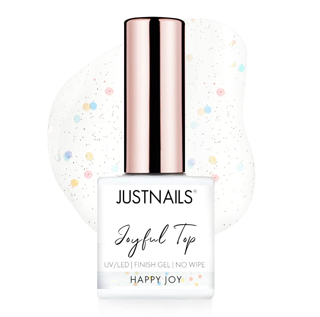 JUSTNAILS Joyful Finish no Wipe HAPPY JOY