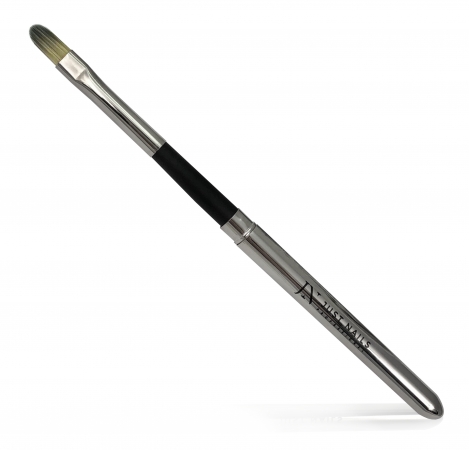 JUSTNAILS Premium Fullcover Universal Brush with metal handle Size 6