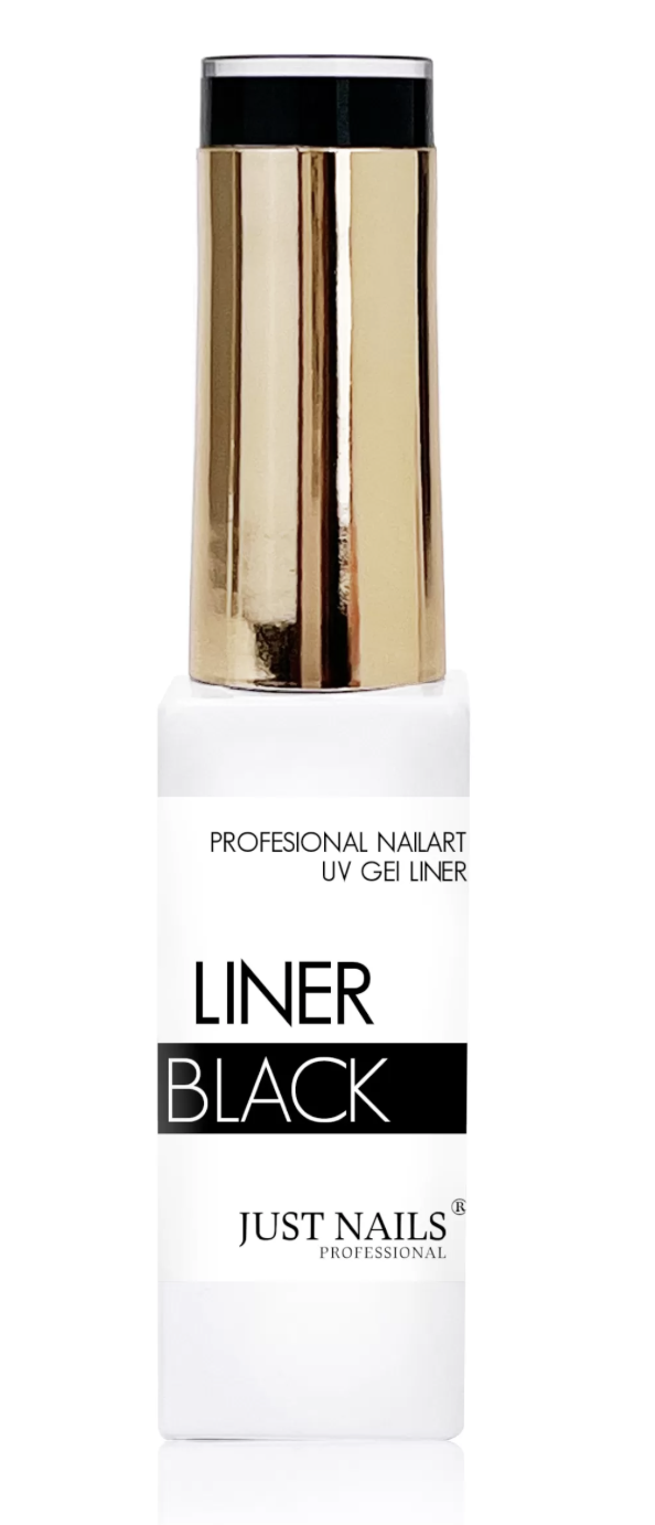 JUSTNAILS Liner NAILART Gel BLACK
