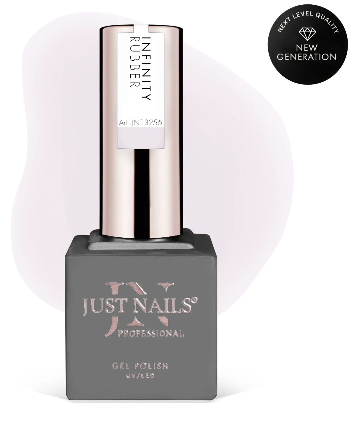 JUSTNAILS Rubber Gel INFINITY BASE - SATIN HARMONY 