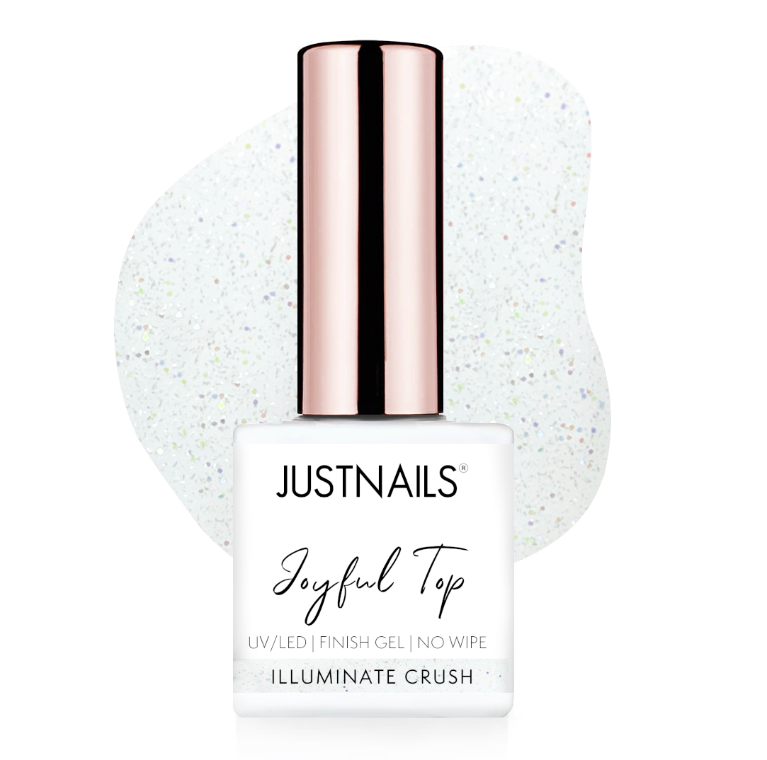 JUSTNAILS Joyful Finish no Wipe ILLUMINATE CRUSH