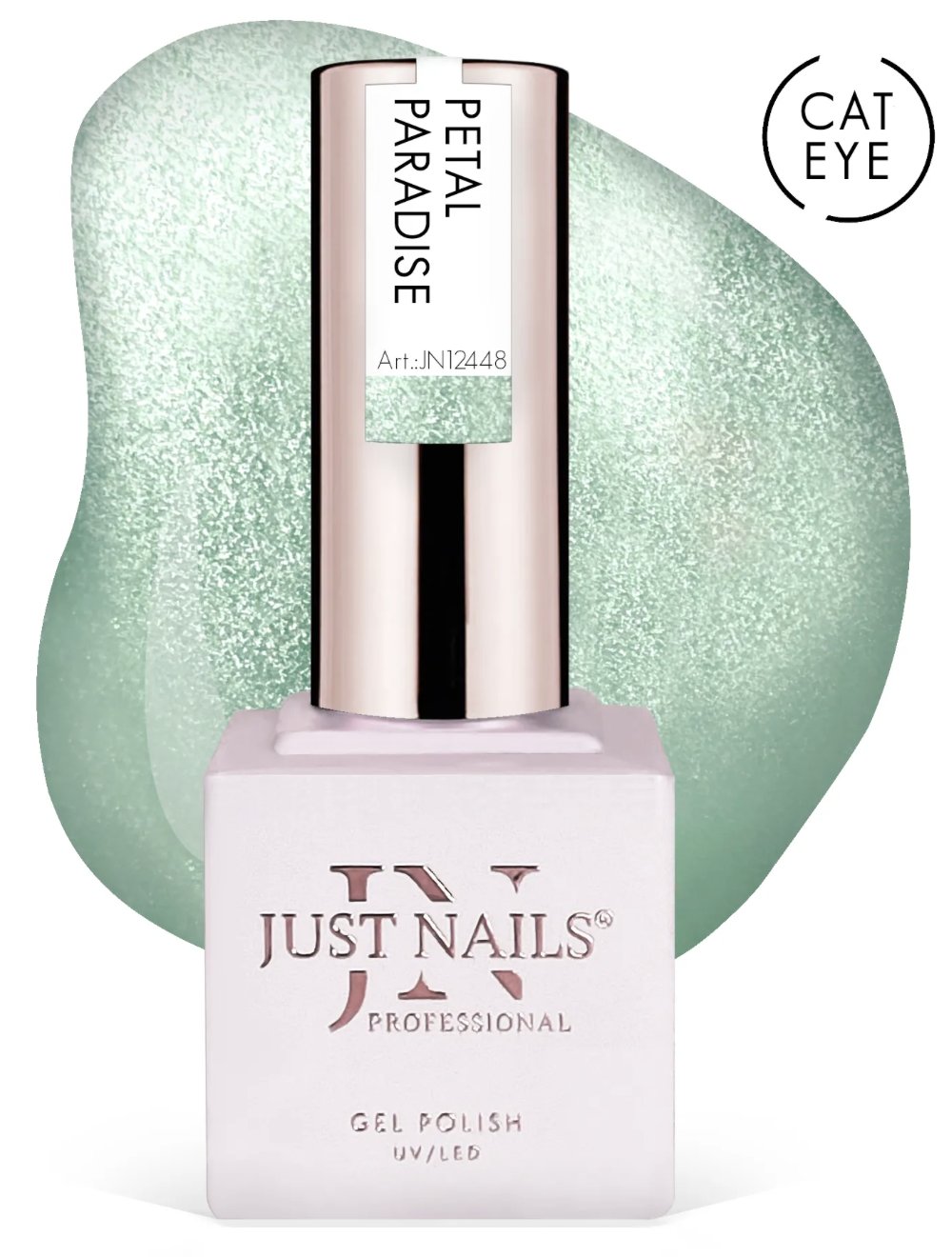 JUSTNAILS Geelilakka 5D Cat Eye PETAL PARADISE