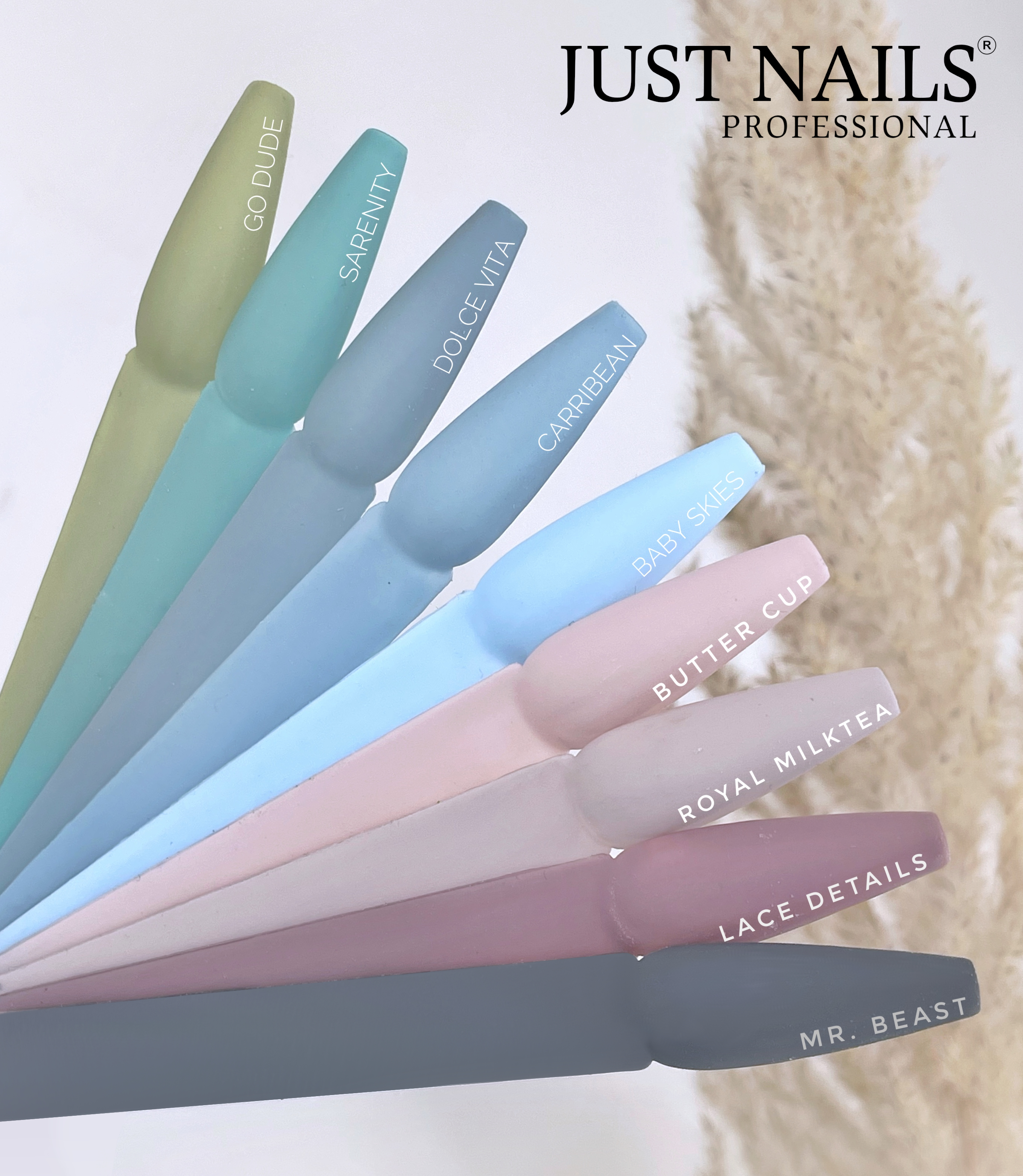 JUSTNAILS Värigeeli SARENITY