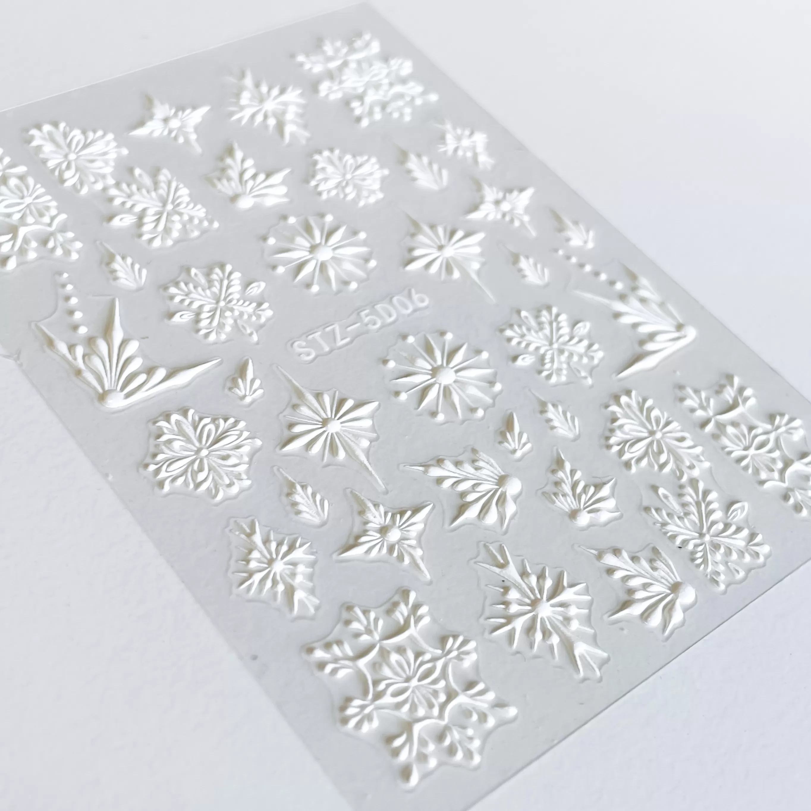 JUSTNAILS 5D Sticker Snow 05