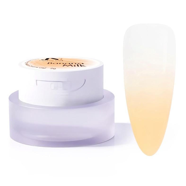 JUSTNAILS Ombre geeli BANANA MILK