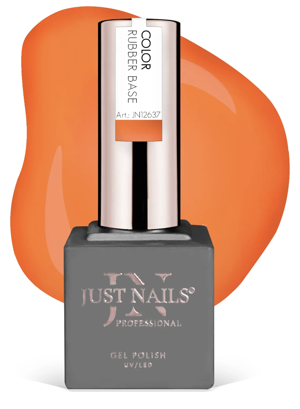 JUSTNAILS Pro Rubber Builder PAPAYA GLOW
