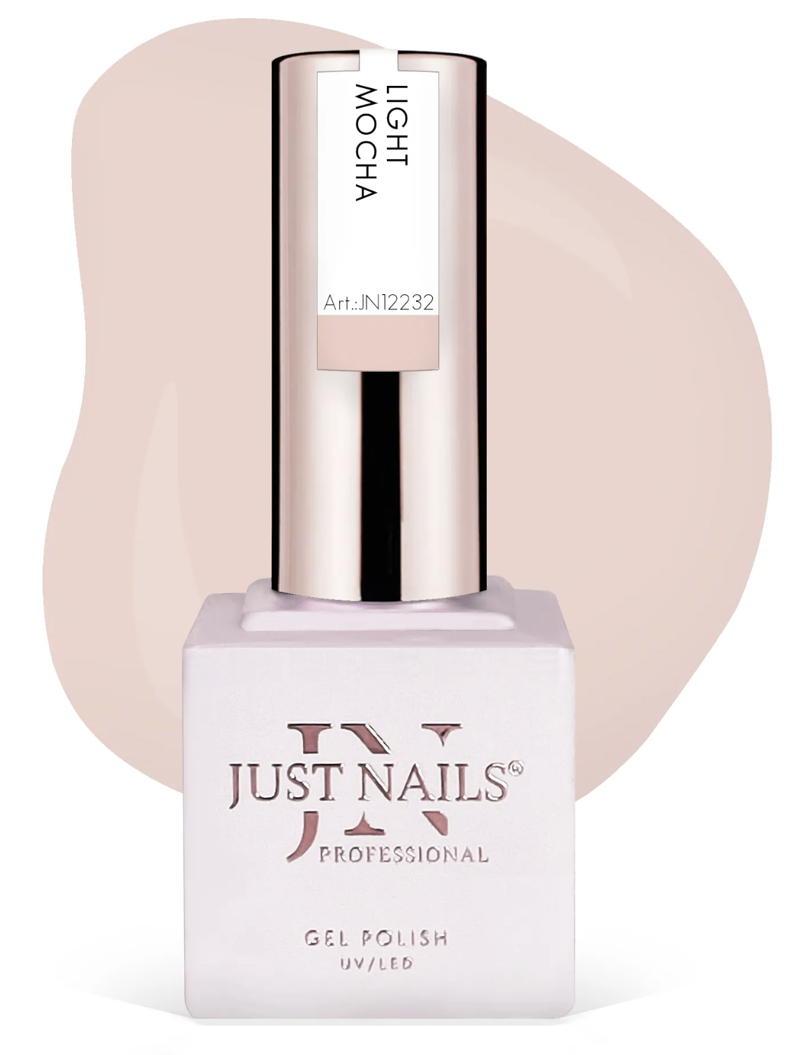JUSTNAILS Geelilakka LIGHT MOCHA