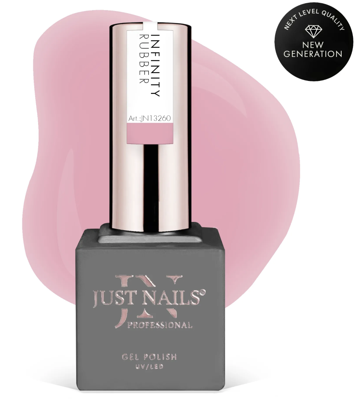 JUSTNAILS Rubber Gel INFINITY BASE - NO CAP