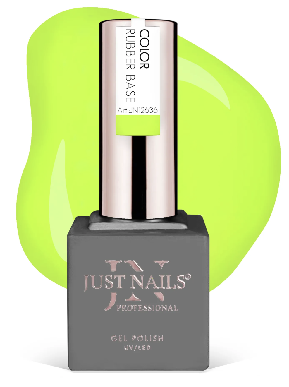 JUSTNAILS Pro Rubber Builder LIME SPRITZ