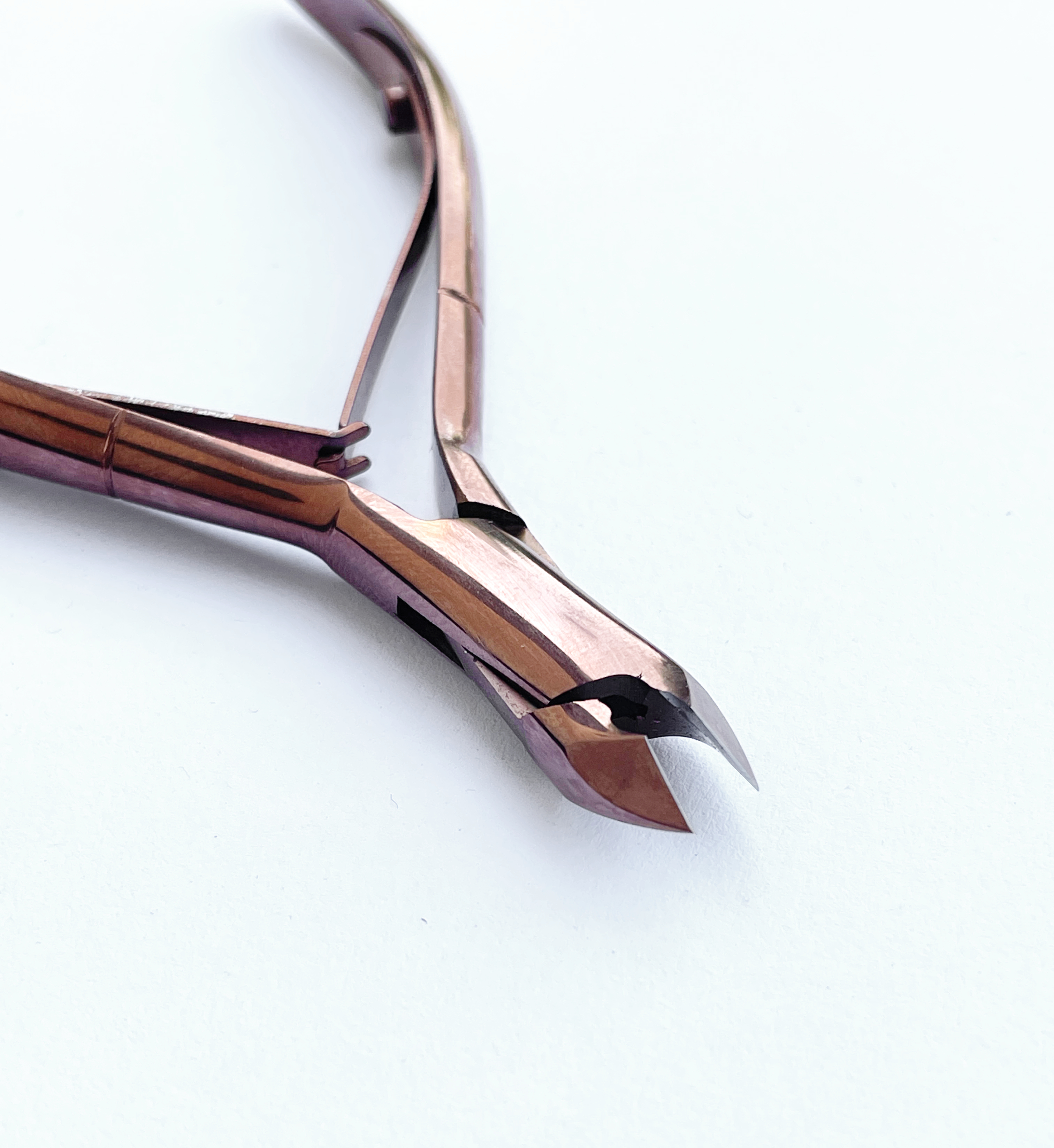 JUSTNAILS Premium Nail Clipper X Sharp bronze