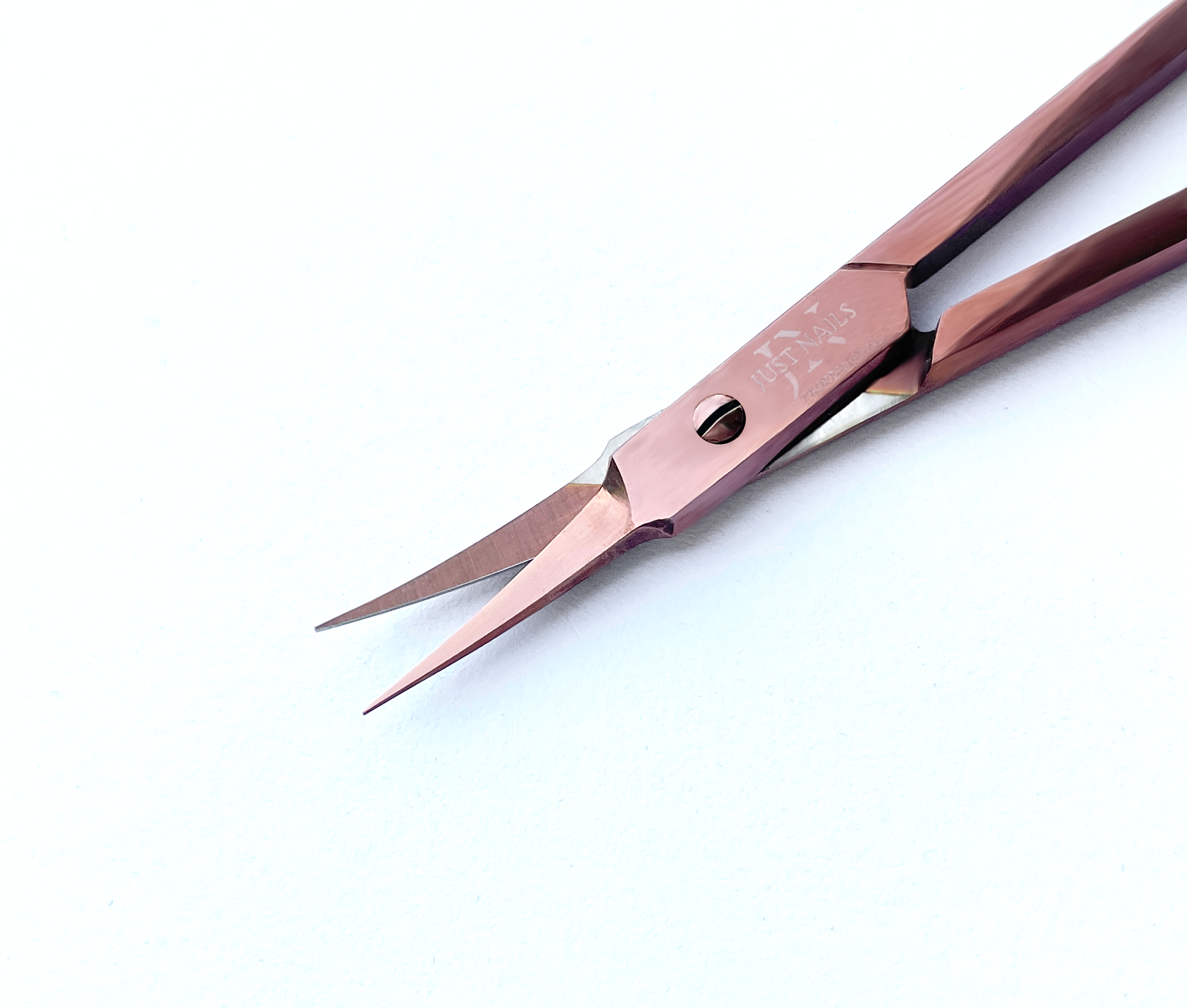 JUSTNAILS Premium Cutcle Scissors Bronze