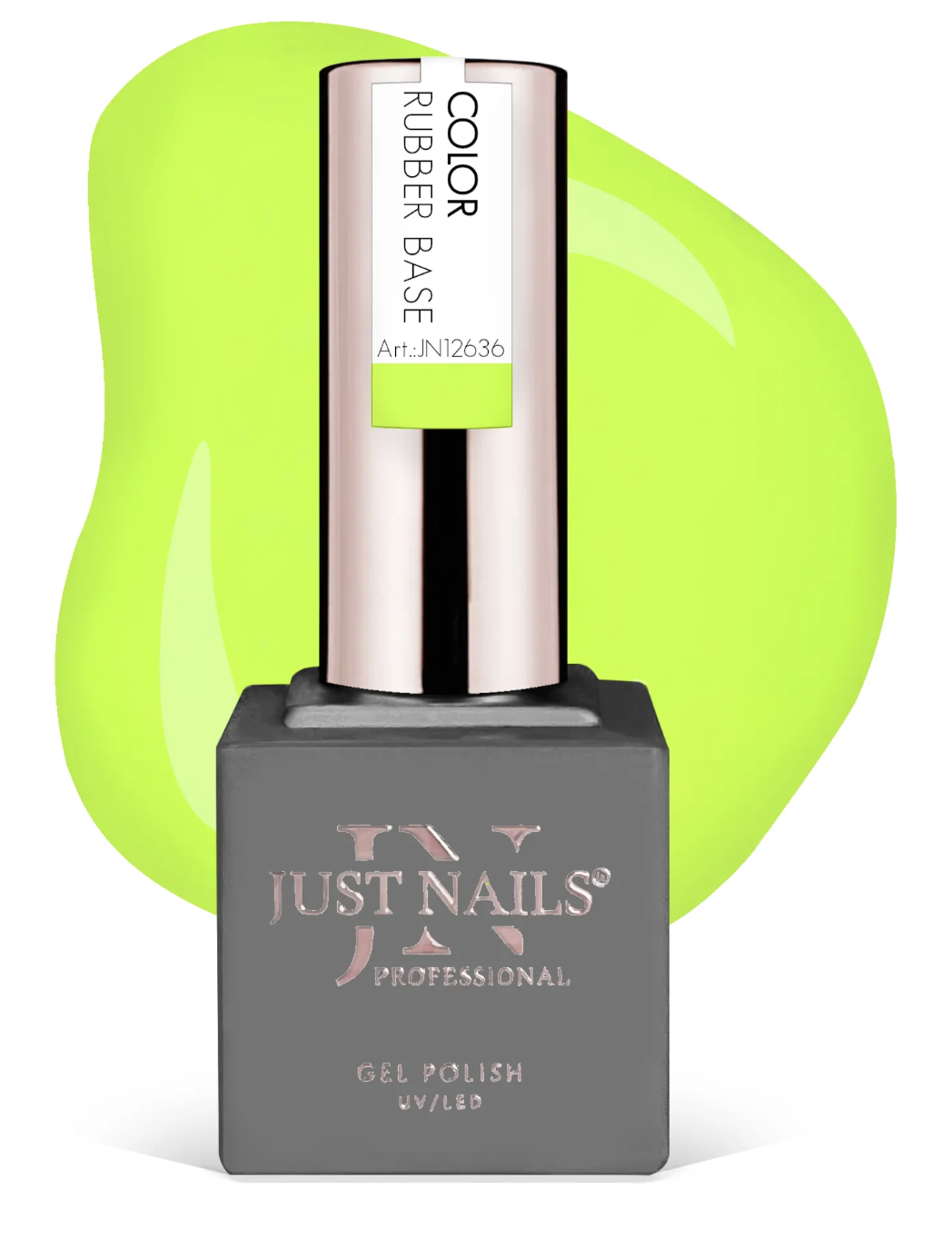 JUSTNAILS Cover RUBBER Base LIME SPRITZ