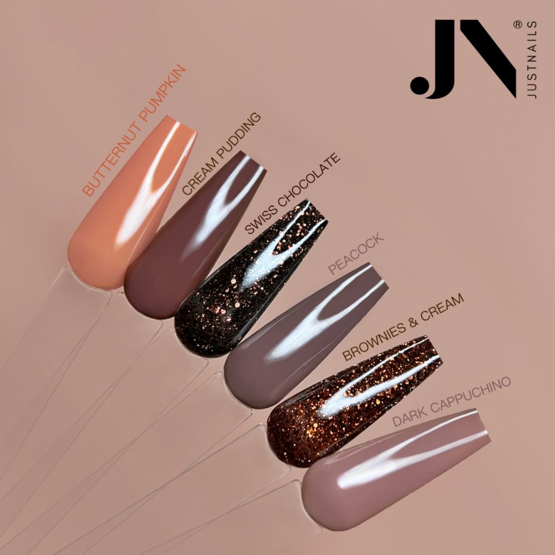 JUSTNAILS Värigeeli CREAM PUDDING