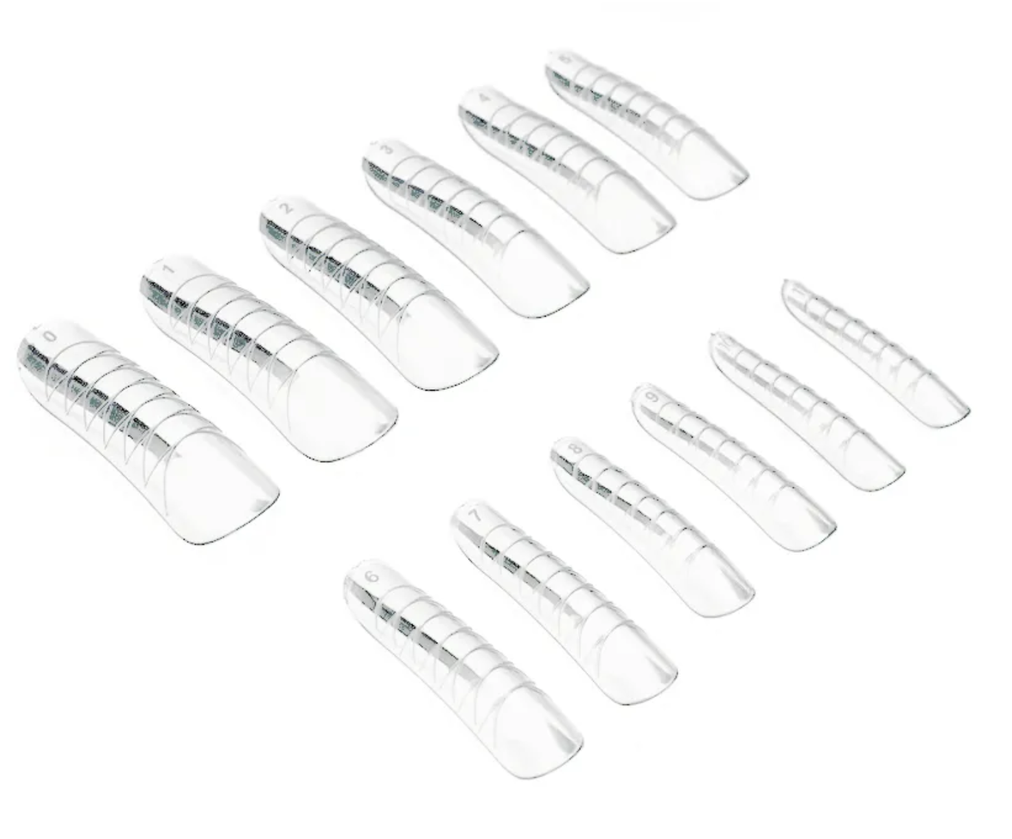 JUSTNAILS 120 Premium Dual Tips Fullcover French Form