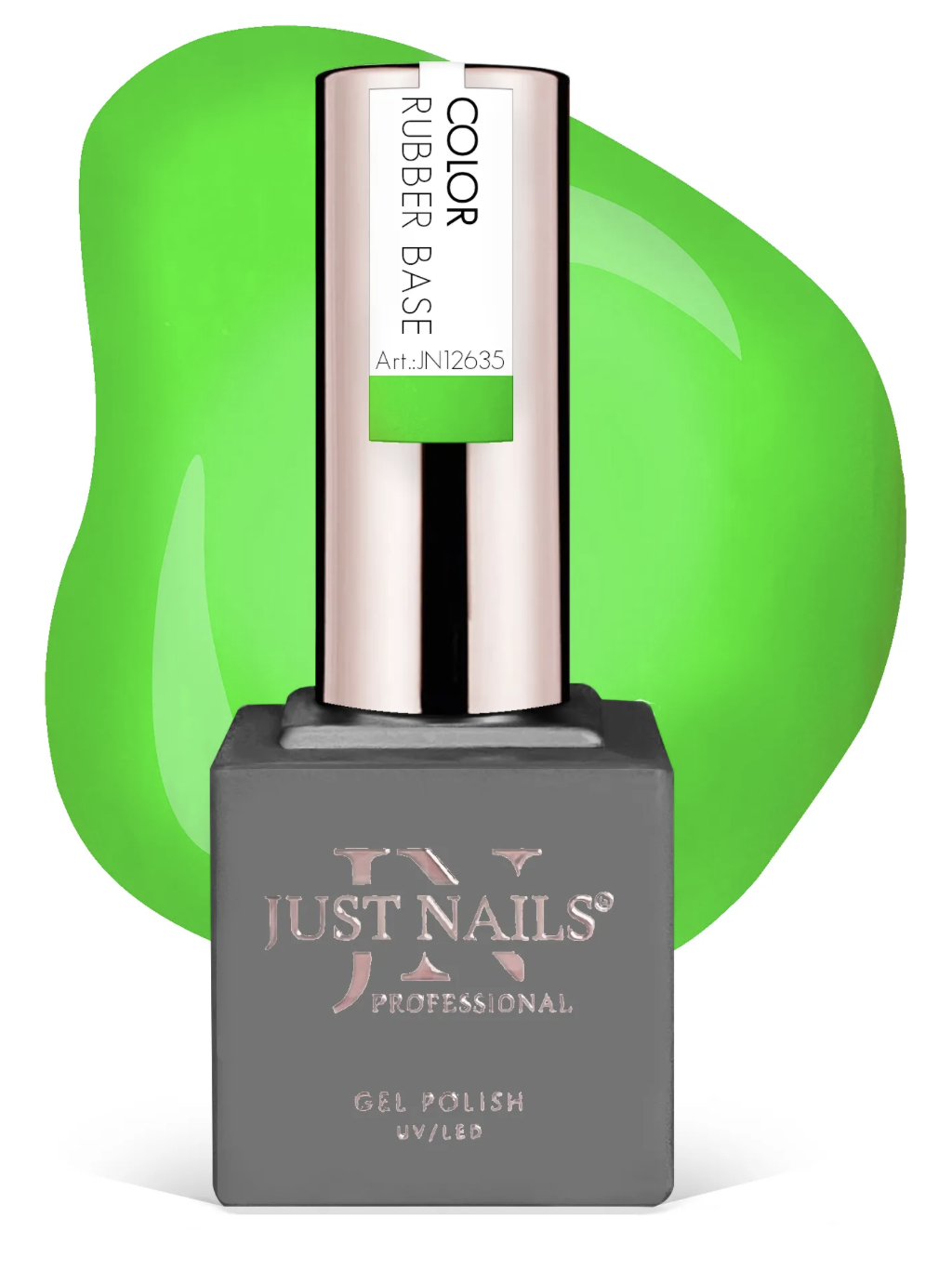 JUSTNAILS Cover RUBBER Base ELECTRIC AURA